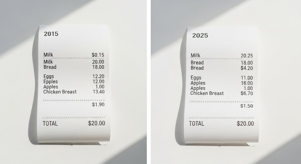 Your 2015 Salary in 2025 Dollars: What It Really Buys