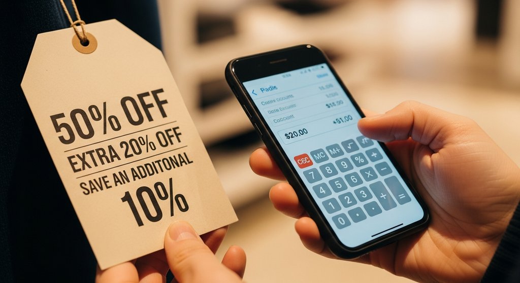 Why Your 20% Discount Is Never Really 20% Off