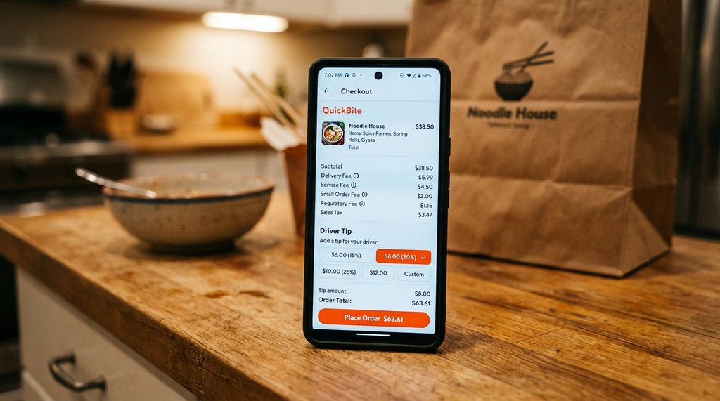 Tipping on Delivery Apps: What the Fee Breakdown Really Means
